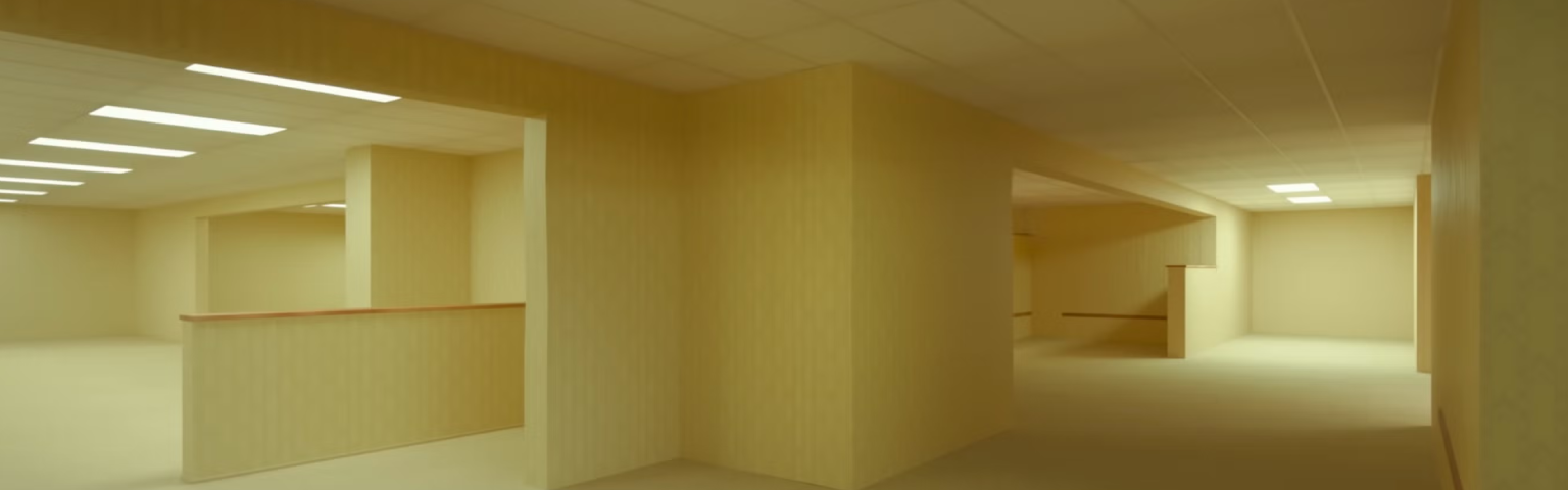 Backrooms: Um Não-Lugar